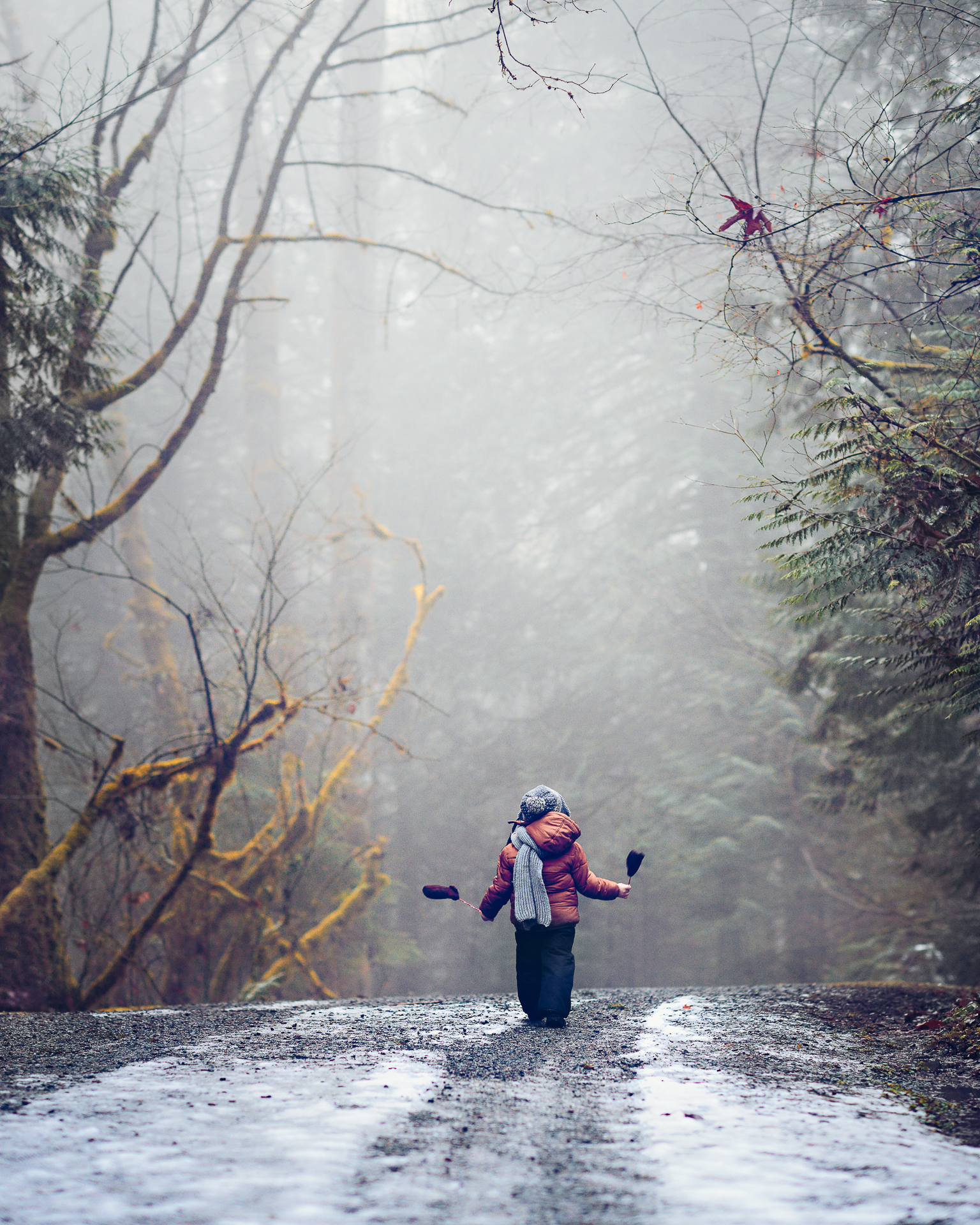 Mom and child Winter Mountain Photography Vancouver